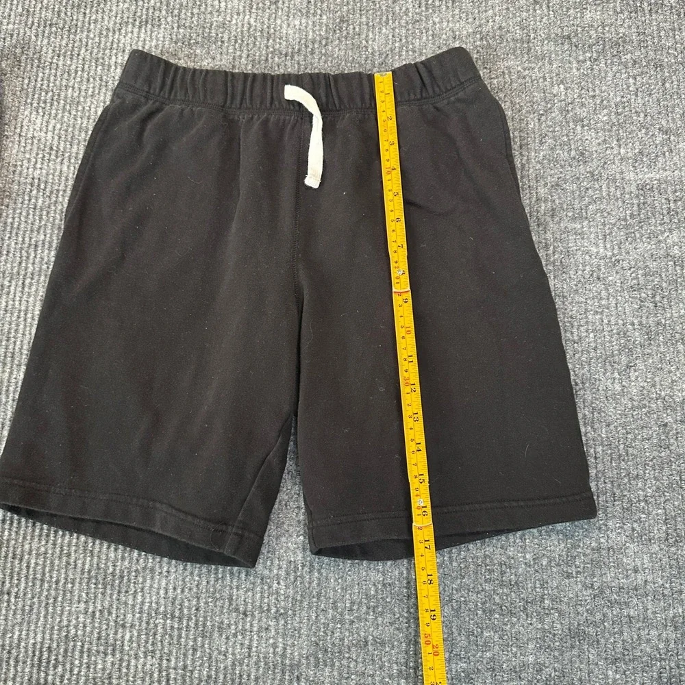 The Children's Place 2-Pack Fleece Shorts 14 XL Husky Black Cotton Blend Set